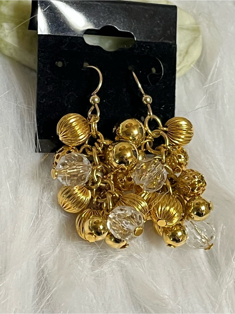 Vintage Cluster Earrings - Picture 3 of 5